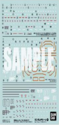 Gundam Decal - Mobile Suit Gundam The Origin Multiuse #123 - Image 2