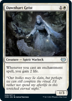 Dawnhart Geist : 008/277 INNISTRAD CRIMSON VOW - Magic the Gathering Single Card