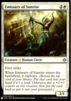 Emissary of Sunrise : THE LIST - Magic the Gathering Single Card