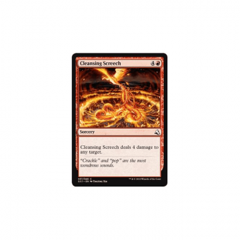 Cleansing Screech : GLOBAL SERIES: JIANG YANGGU AND MU YANLING 37/40 - Magic the Gathering Single Card
