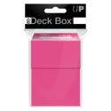 Ultra Pro Deck Box - Plain Bright Pink - Image 2