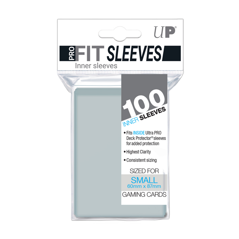 Ultra Pro PRO FIT Card Sleeves (100 count) - Small size | Chaos Cards Ultra Pro PRO FIT Card Sleeves (100 count) - Small size | Chaos Cards