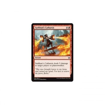 Sarkhan's Catharsis : WAR OF THE SPARK 144/264 - Magic the Gathering Single Card