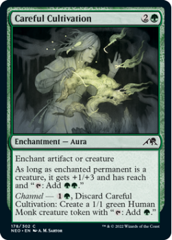 Careful Cultivation : 178/302 KAMIGAWA NEON DYNASTY - Magic the Gathering Single Card