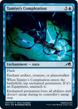 Tamiyo's Compleation : 083/302 KAMIGAWA NEON DYNASTY - Magic the Gathering Single Card