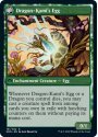 The Dragon-Kami Reborn // Dragon-Kami's Egg : 181/302 KAMIGAWA NEON DYNASTY - Magic the Gathering Single Card - Image 2
