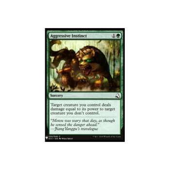 Aggressive Instinct : MYSTERY BOOSTER 1181 - Magic the Gathering Single Card
