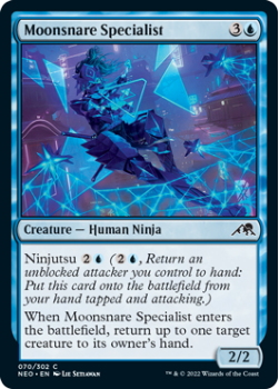 Moonsnare Specialist : 070/302 KAMIGAWA NEON DYNASTY - Magic the Gathering Single Card