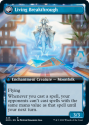 Inventive Iteration // Living Breakthrough (BORDERLESS) : 443 KAMIGAWA NEON DYNASTY - Magic the Gathering Single Card - Image 2