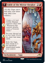 Fable of the Mirror-Breaker // Reflection of Kiki-jiki (SHOWCASE) : 357 KAMIGAWA NEON DYNASTY - Magic the Gathering Single Card