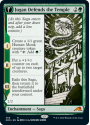Jugan Defends the Temple // Remnant of the Rising Star (SHOWCASE) : 359 KAMIGAWA NEON DYNASTY - Magic the Gathering Single Card
