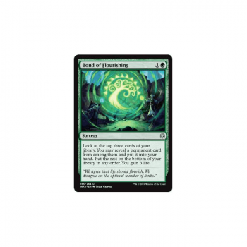 Bond of Flourishing : WAR OF THE SPARK 155/264 - Magic the Gathering Single Card
