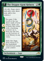 The Dragon-Kami Reborn // Dragon-Kami's Egg (BORDERLESS) (FOIL) : 473 KAMIGAWA NEON DYNASTY - Magic the Gathering Single Card