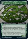Jugan Defends the Temple // Remnant of the Rising Star (BORDERLESS) : 475 KAMIGAWA NEON DYNASTY - Magic the Gathering Single Card - Image 2