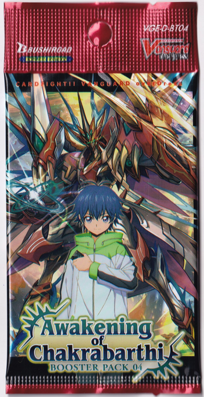 Cardfight!! Vanguard OverDress - Awakening of Chakrabarthi Booster Pack (7  Cards)