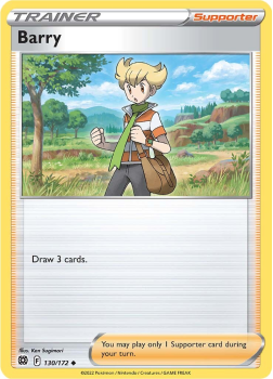 Barry : SWORD AND SHIELD - BRILLIANT STARS 130/172 - Pokemon Single Card