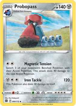Probopass : SWORD AND SHIELD - BRILLIANT STARS 99/172 - Pokemon Single Card