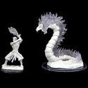 Critical Role Unpainted Miniatures: Ashari Firetamer & Inferno Serpent - Image 2