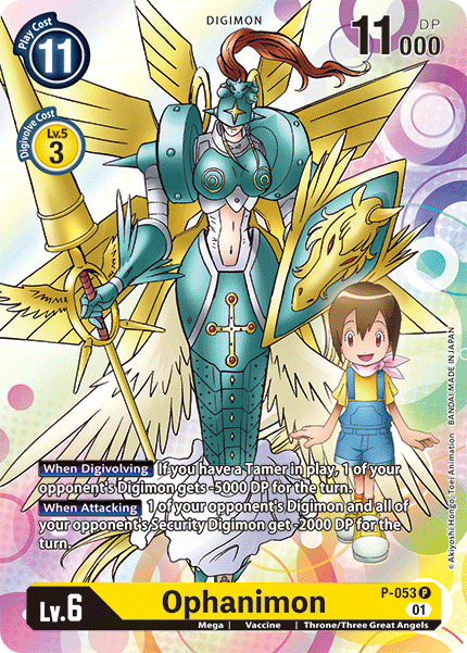 Ophanimon : BT7-P053 NEXT ADVENTURE - Digimon Card Game Single Card Ophanimon : BT7-P053 NEXT ADVENTURE - Digimon Card Game Single Card