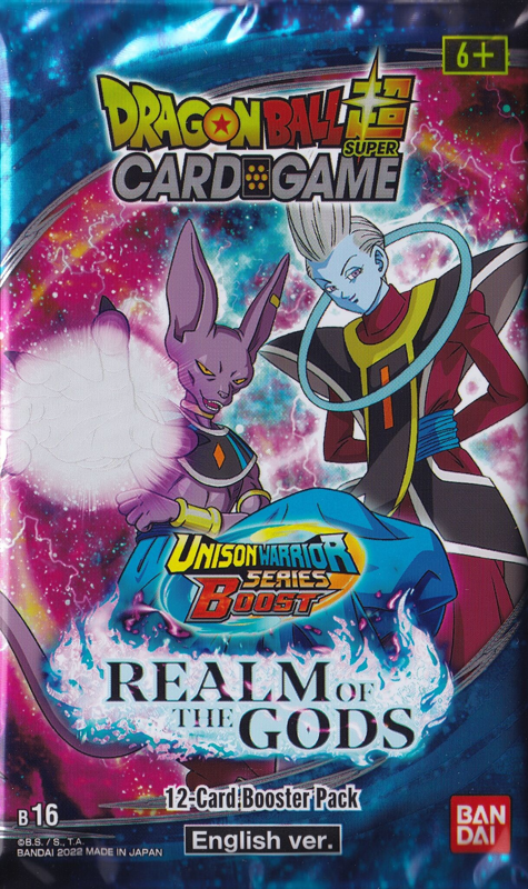 DragonBall Super Card Game - Realm of the Gods Booster Pack (12 Cards) DragonBall Super Card Game - Realm of the Gods Booster Pack (12 Cards)