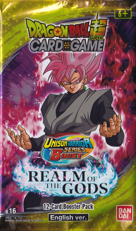 DragonBall Super Card Game - Realm of the Gods Booster Pack (12 Cards) DragonBall Super Card Game - Realm of the Gods Booster Pack (12 Cards)