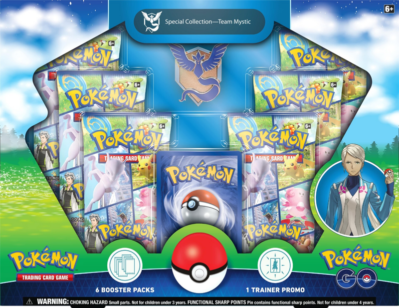 Pokemon Go Special Collection Team Mystic Chaos Cards Pokemon Go Special Collection Team Mystic Chaos Cards