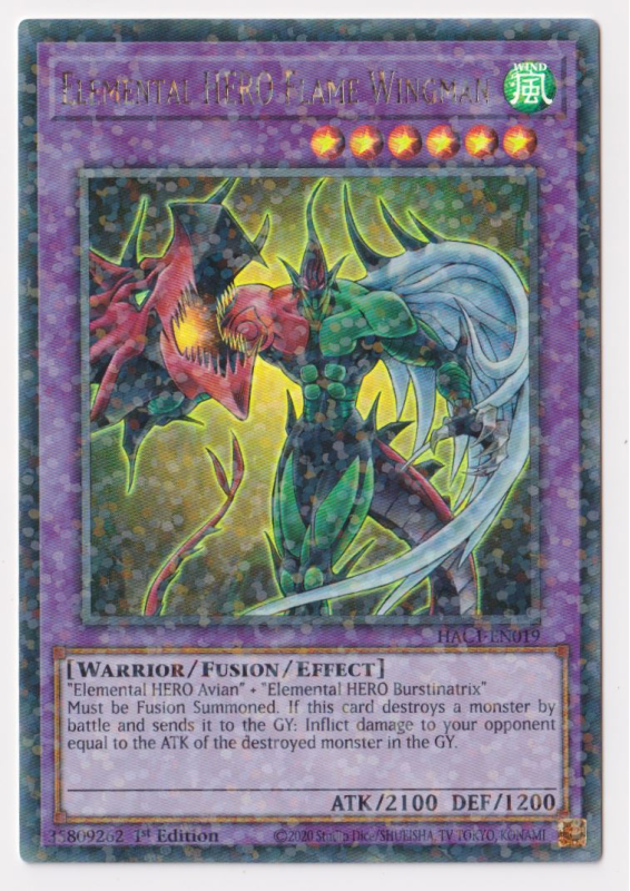 Elemental HERO Flame Wingman (Duel Terminal Ultra Parallel Rare) : HAC1 ...