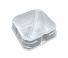 X-Trayz White (3 Single and 3 Double Trays)
