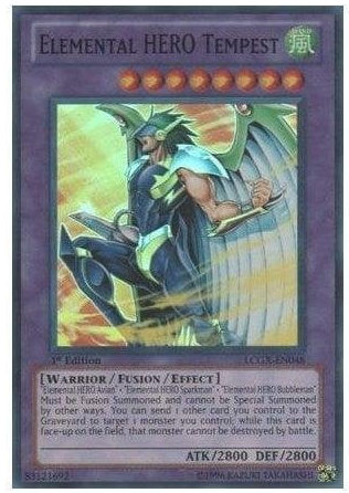 Yu-Gi-Oh! Card EEN-EN034 Elemental HERO Tempest (Ultimate Rare) Yu-Gi-Oh! Card EEN-EN034 Elemental HERO Tempest (Ultimate Rare)