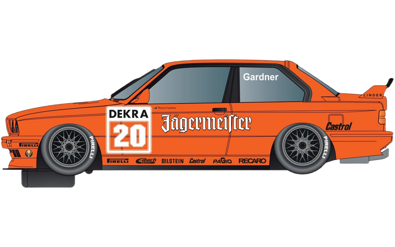 Scalextric BMW E30 M3 Team Jagermeister Twin Pack