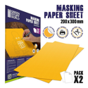 Green Stuff World Masking Paper Sheet 200mm x 300mm