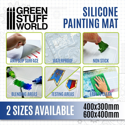 Green Stuff World Silicone Painting Mat XL 600mm x 400mm - Image 2