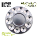 Green Stuff World Aluminium Palette 10 Wells