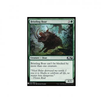 Bristling Boar : MYSTERY BOOSTER 1218 - Magic the Gathering Single Card