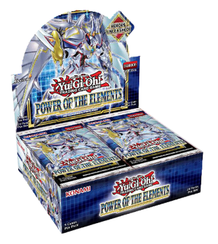 Yu-Gi-Oh! Sealed Booster BOX Power of the Elements (24 packs) (1st Edition)