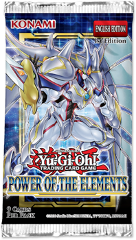 Yu-Gi-Oh! Sealed Booster PACK Power of the Elements (1st Edition)