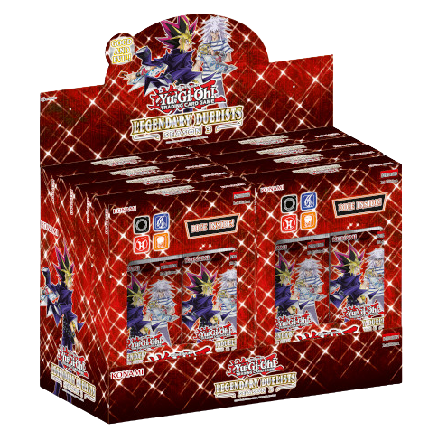 Yu-Gi-Oh! Sealed Booster DISPLAY (8 packs) - Legendary Duelists: Season 3 (1st Edition) Yu-Gi-Oh! Sealed Booster DISPLAY (8 packs) - Legendary Duelists: Season 3 (1st Edition)