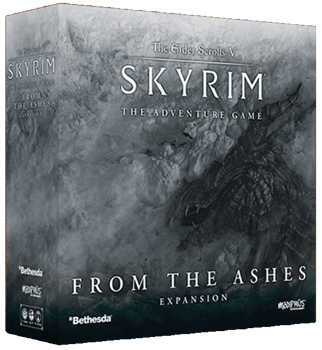 The Elder Scrolls: Skyrim - Adventure Board Game - From the Ashes Expansion