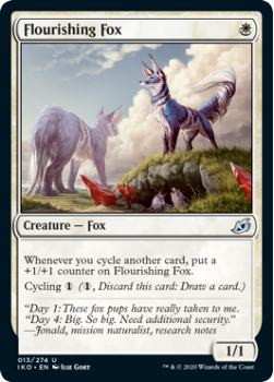 Flourishing Fox : IKORIA LAIR OF BEHEMOTHS 013/274 - Magic the Gathering Single Card