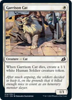 Garrison Cat : IKORIA LAIR OF BEHEMOTHS 014/274 - Magic the Gathering Single Card