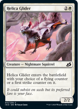 Helica Glider : IKORIA LAIR OF BEHEMOTHS 015/274 - Magic the Gathering Single Card