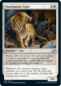 Huntmaster Liger : IKORIA LAIR OF BEHEMOTHS 016/274 - Magic the Gathering Single Card