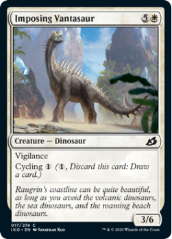 Imposing Vantasaur : IKORIA LAIR OF BEHEMOTHS 017/274 - Magic the Gathering Single Card