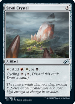Savai Crystal : IKORIA LAIR OF BEHEMOTHS 239/274 - Magic the Gathering Single Card