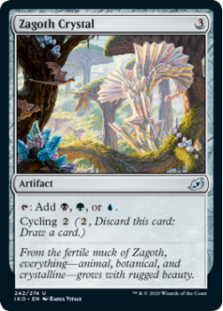 Zagoth Crystal : IKORIA LAIR OF BEHEMOTHS 242/274 - Magic the Gathering Single Card