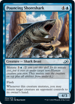 Pouncing Shoreshark : IKORIA LAIR OF BEHEMOTHS 064/274 - Magic the Gathering Single Card