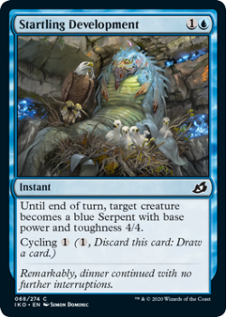 Startling Development : IKORIA LAIR OF BEHEMOTHS 068/274 - Magic the Gathering Single Card