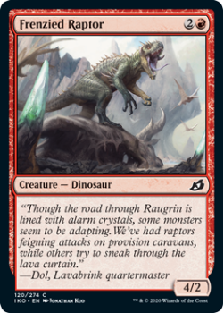 Frenzied Raptor : IKORIA LAIR OF BEHEMOTHS 120/274 - Magic the Gathering Single Card