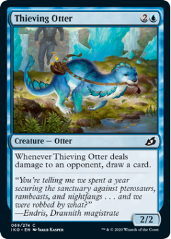 Thieving Otter : IKORIA LAIR OF BEHEMOTHS 069/274 - Magic the Gathering Single Card