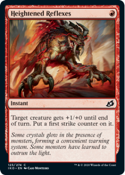 Heightened Reflexes : IKORIA LAIR OF BEHEMOTHS 123/274 - Magic the Gathering Single Card